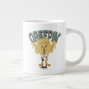 ZWEIFELVESTER MONSTER™ "Creepin" hinter SYLVESTER™ Jumbo-Tasse