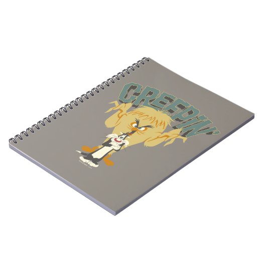 ZWEIFELVESTER MONSTER™ "Creepin" hinter SYLVESTER™ Notizblock (Linke Seite)