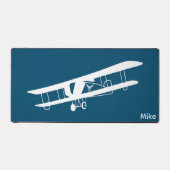 Zweiflugflugzeug-Einfliegeramt Schreibtischunterlage (Vorderseite)