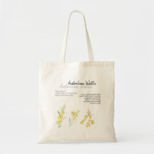 Zweig-botanische Kunst Tragetasche