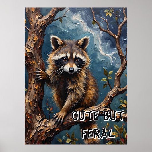 Zweig Buddy: Raccoon's Perch Poster (Vorne)