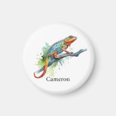 Zweig der Farben: Chameleon Art, Brauch Magnet (Vorne)