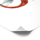 Zweig der Farben: Chameleon Art, Brauch Poster (Ecke)