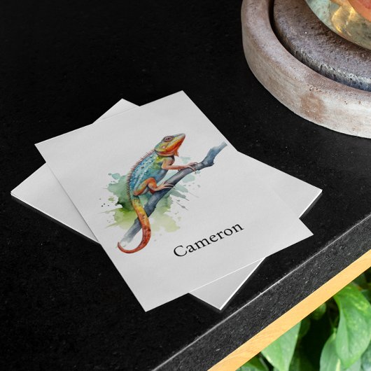 Zweig der Farben: Chameleon Art, Brauch Postkarte