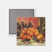 Zweig der Mispel von Pierre Renoir Magnet (Vorderseite/Rückseite)