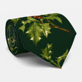 Zweig der Stechpalme Weihnachten Rote Beere Krawatte (Gerollt)