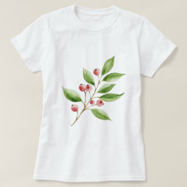 Zweig mit Beeren T-Shirt