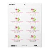 Zweig mit rosa Kirschblüten Frühjahrshochzeit (Vorne)