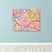 Zweige Canvas Print (Beauty) 20 X 16 Leinwanddruck (Insitu (Holzboden))