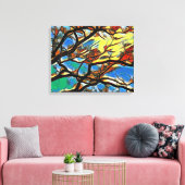 Zweige Canvas Print (Dreaming) 20 X 16 Leinwanddruck (Insitu (Wohnzimmer))