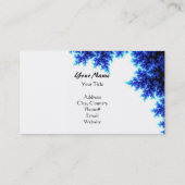 Zweige der Blauen und Schwarzen Klasse Visitenkarte (Rückseite)