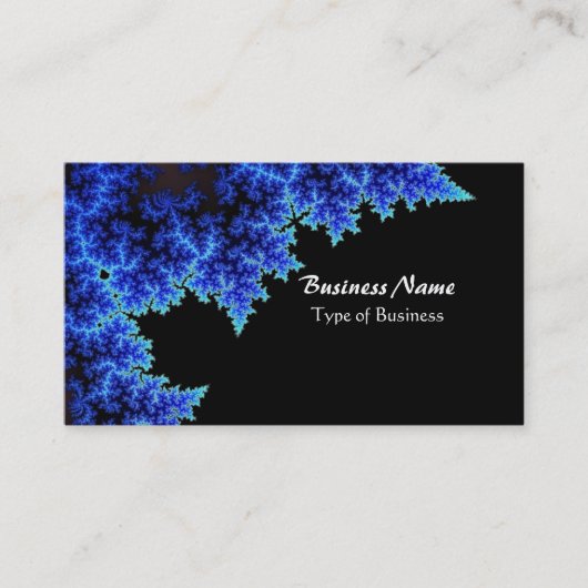 Zweige der Blauen und Schwarzen Klasse Visitenkarte (Vorderseite)