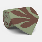 Zweige der braunen und grünen Pflanze Krawatte (Gerollt)