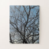 Zweige der Icy-Bäume Puzzle (Vertikal)