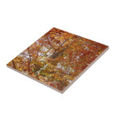 Zweige der Orangen Blätter Herbstnatur Fliese (Seite)