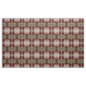 Zweige des roten Kardinals Stoff (Yard (91,4 cm))