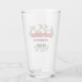 Zweige des Viburnums Glas (Rückseite)