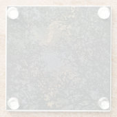 Zweige Glasuntersetzer (Rückseite)