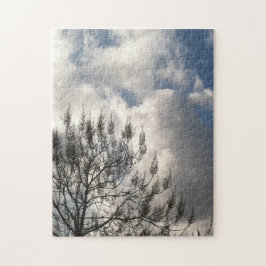 Zweige in den Wolken Puzzle