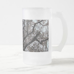 Zweige Mattglas Bierglas