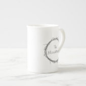 Zweige u. Reben Porzellantasse (Vorderseite Rechts)