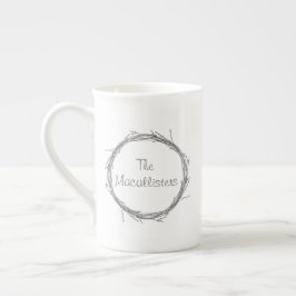 Zweige u. Reben Porzellantasse