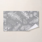 Zweige und Kiefernholz 4 Badhandtuch Set (Handtuch)