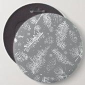 Zweige und Kiefernholz 4 Button (Vorne & Hinten)