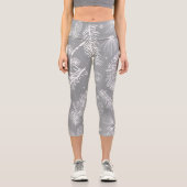 Zweige und Kiefernholz 4 Capri Leggings (Vorderseite)