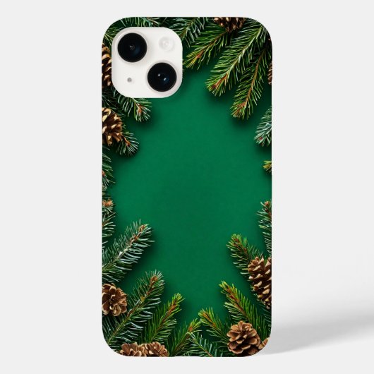 Zweige und Pinecone Case-Mate iPhone Hülle (Rückseite)