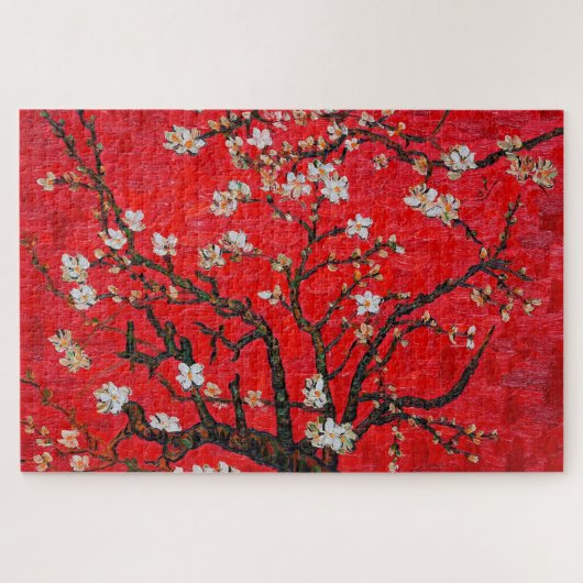 Zweige von Almond Tree in Blossom, Van Gogh Puzzle (Horizontal)