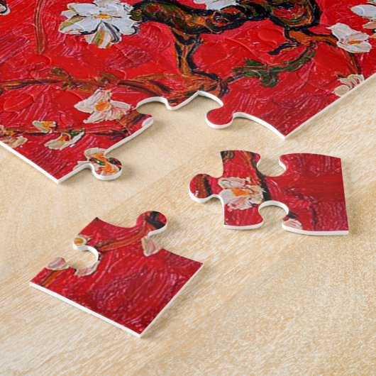 Zweige von Almond Tree in Blossom, Van Gogh Puzzle (Seite)
