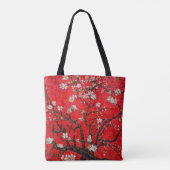 Zweige von Almond Tree in Blossom, Van Gogh Tasche (Rückseite)