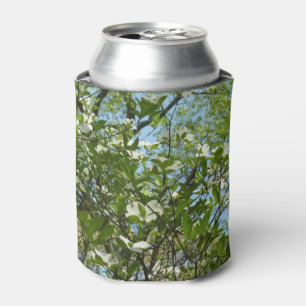 Zweige von Dogwood-Blüten Frühlingsbäume Dosenkühler