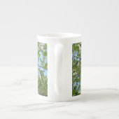 Zweige von Dogwood-Blüten Frühlingsbäume Porzellantasse (Rückseite)