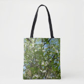 Zweige von Dogwood-Blüten Frühlingsbäume Tasche (Vorderseite)