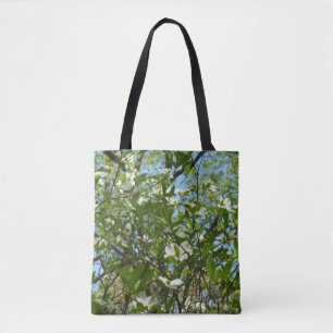 Zweige von Dogwood-Blüten Frühlingsbäume Tasche