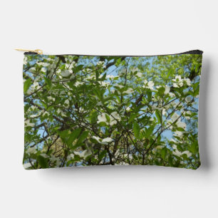 Zweige von Dogwood-Blüten Frühlingsbäume Zubehörtasche