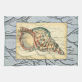 Zweige von Seashell und Bäumen Handtuch (Horizontal)