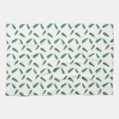 Zweige von Waldkiefern Geschirrtuch (Horizontal)