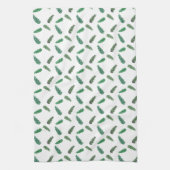 Zweige von Waldkiefern Geschirrtuch (Vertikal)