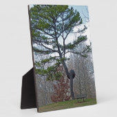 zweigezogener Baum Fotoplatte (Seite)