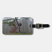 zweigezogener Baum Gepäckanhänger (Vorderseite horizontal)