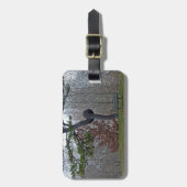 zweigezogener Baum Gepäckanhänger (Vorderseite vertikal)