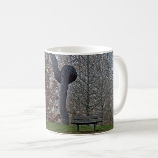 zweigezogener Baum Kaffeetasse (VorderseiteRechts)