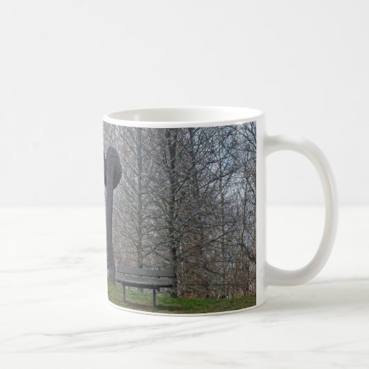 zweigezogener Baum Kaffeetasse (Rechts)