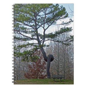 zweigezogener Baum Notizblock
