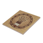 Zweiglampe Fliese (Seite)