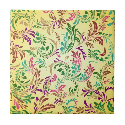 Zweigmuster Design-444555 Fliese (Vorderseite)