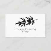 Zweigniederlassung aus dem Schwarzwald Botanischer Visitenkarte (Vorderseite)